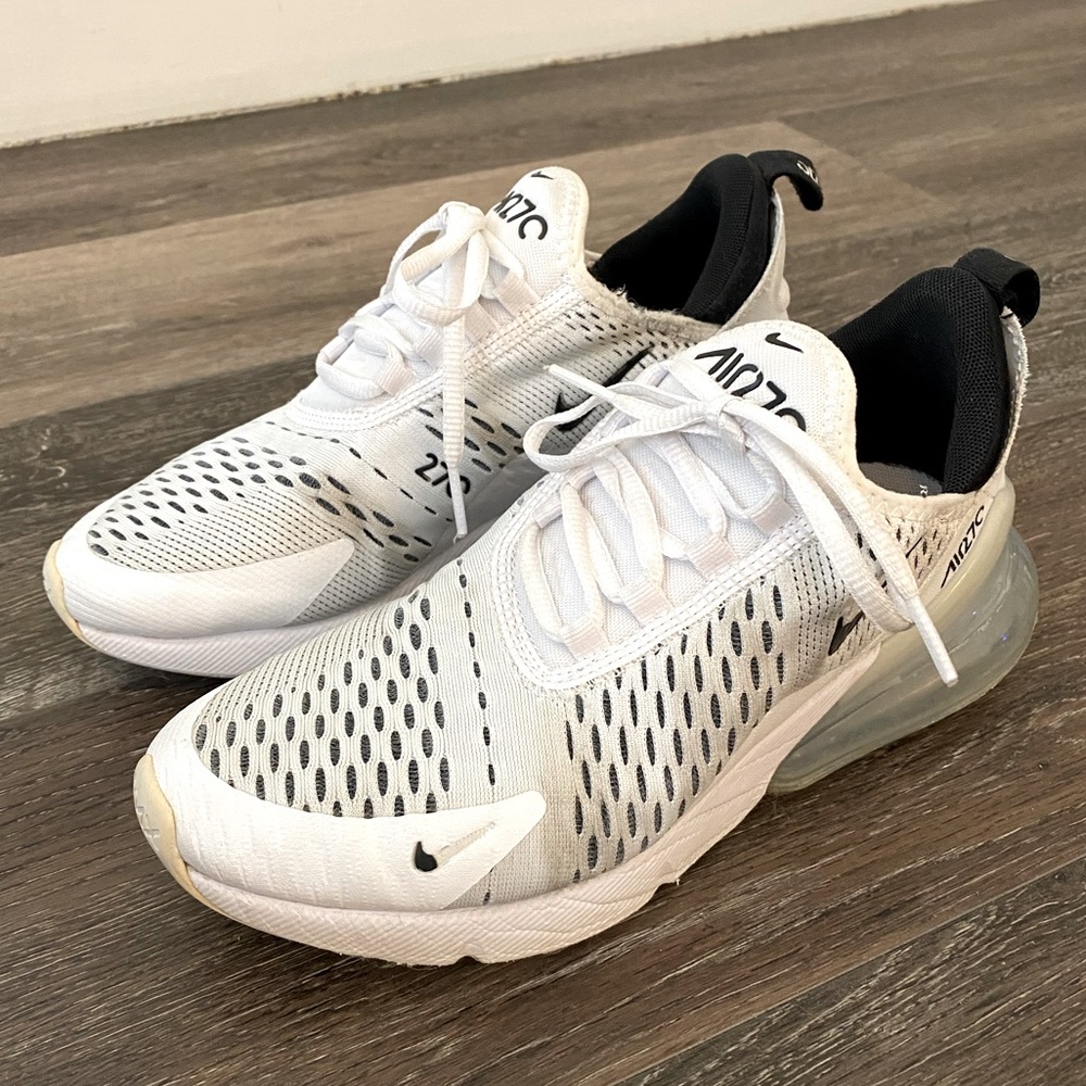 NIKE | AIR MAX 270 SNEAKERS BLACK WHITE